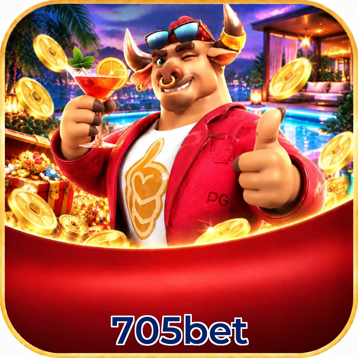 Contedo de jogos no canal Telegram 705bet
